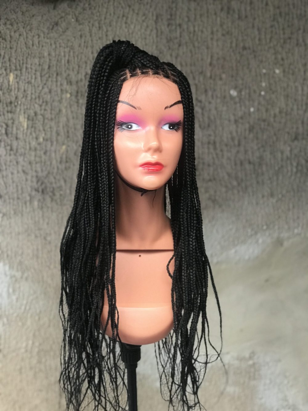 Knotless closure braided wig - Image 2